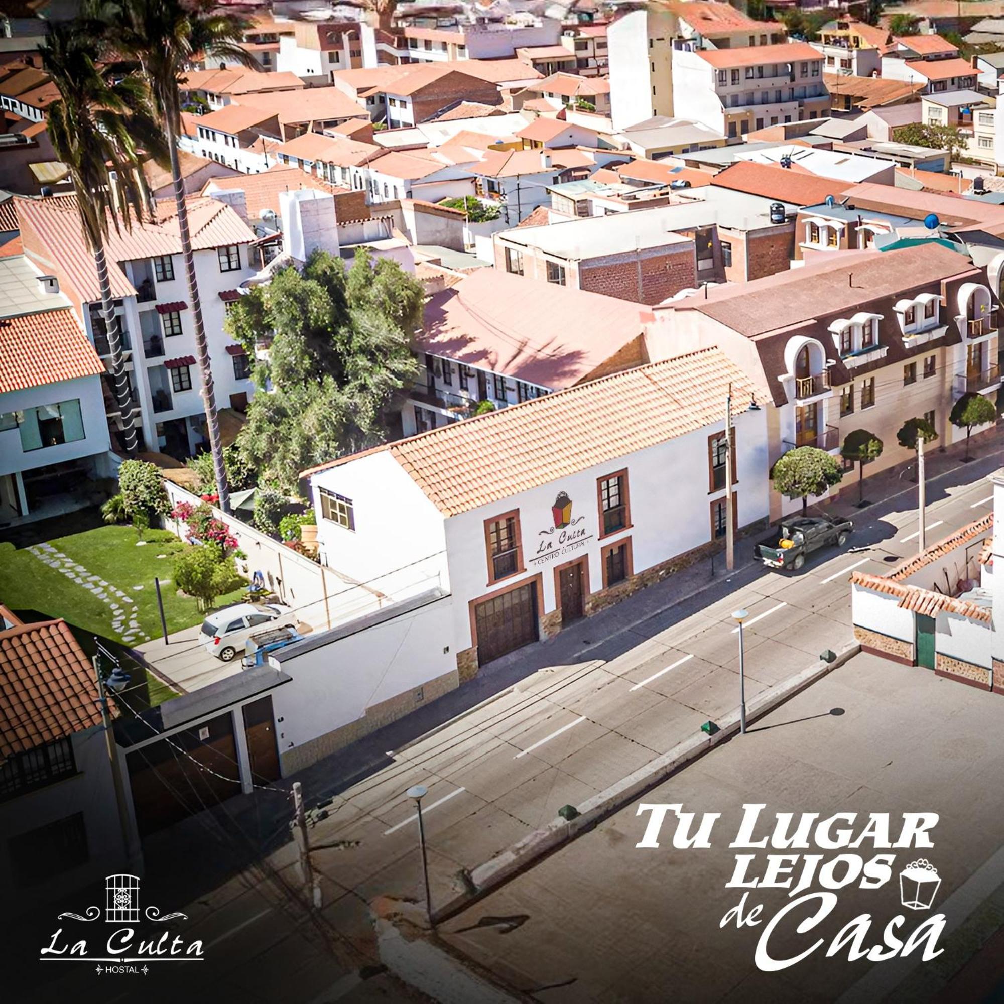 La Culta Centro Cultural Y Hostal Sucre Exteriér fotografie